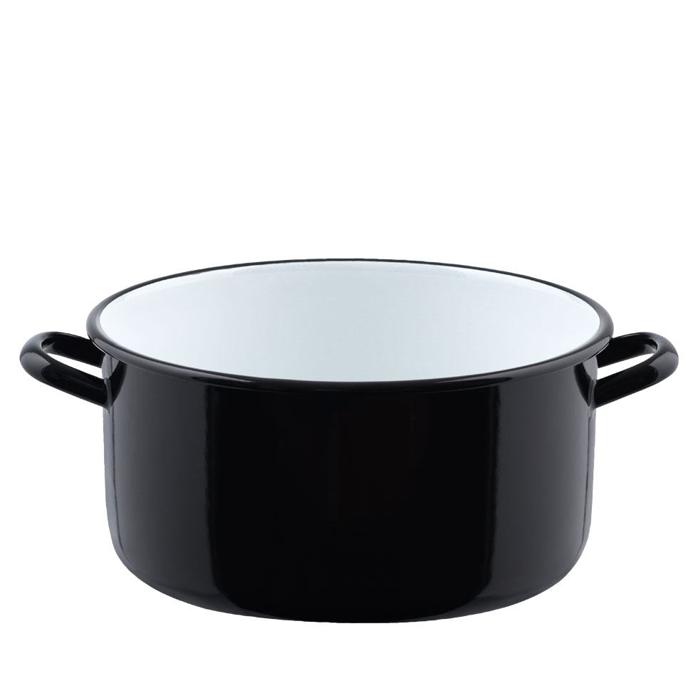 GIANT shallow casserole with rolled rim 28 8.00 l
