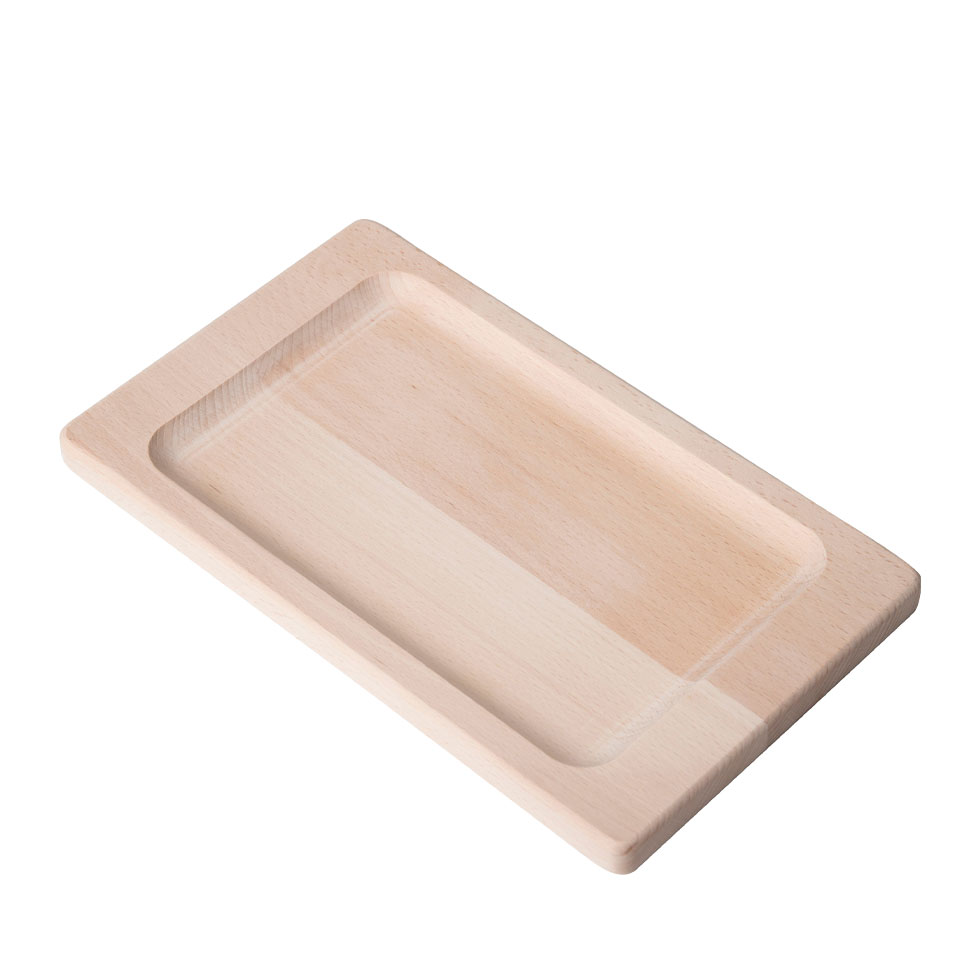 Professional rectangular serving tray